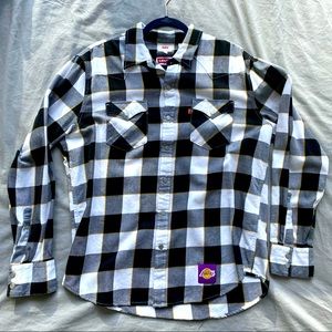 Levis x NBA Los Angeles Lakers Flannel